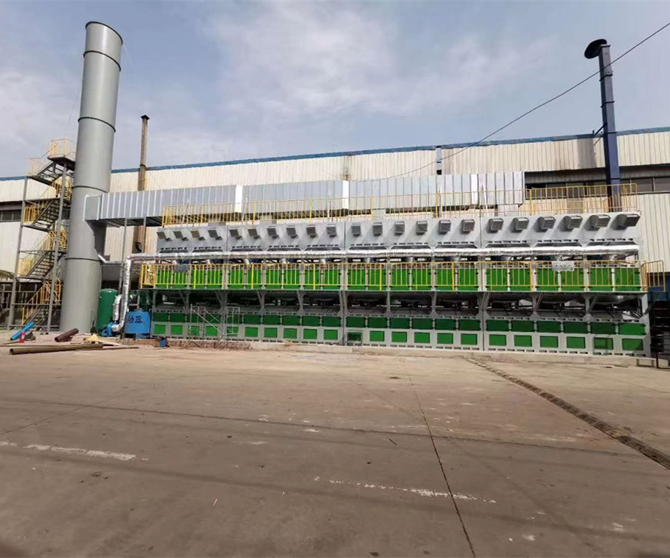 工業(yè)廢氣處理設備從安裝到運行階段的注意事項